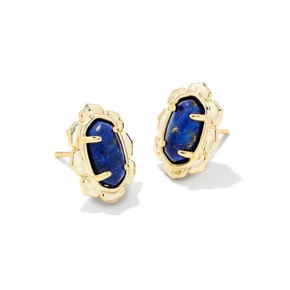 Kendra Scott Jewelry - Kendra Scott Gold and Blue Earrings